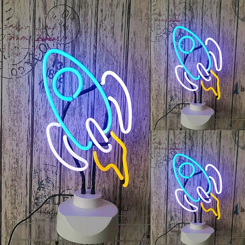 Neon Tube Neon Light 110V-240V Sign Lights Bedroom Bar Club Decoration Creative Neon Lamp Family Gift Display Neon Yellow