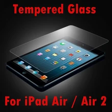 Для iPad Air/Air 2 ультратонкий взрывоустойчивая Защитная Пленка премиум класса из закаленного Стекло для iPad 6/5 Экран гвардии