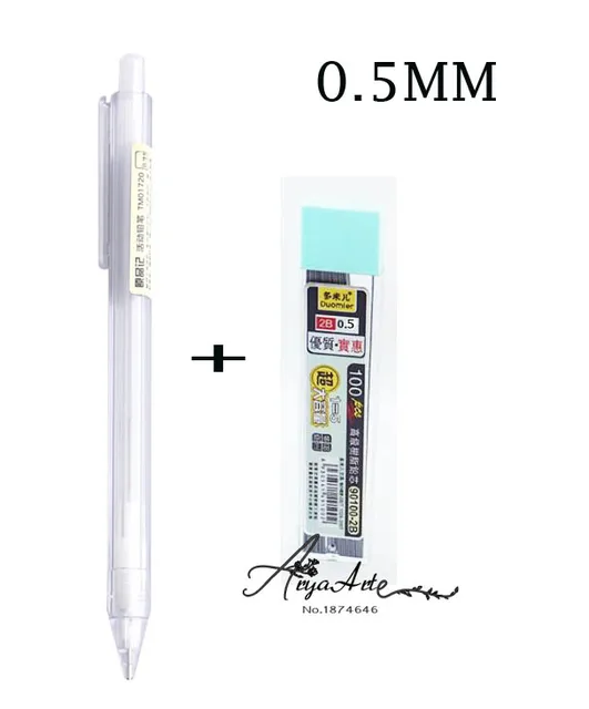 Buy 100Pcs/Box Mechanical Pencil Refill Graphite Lead