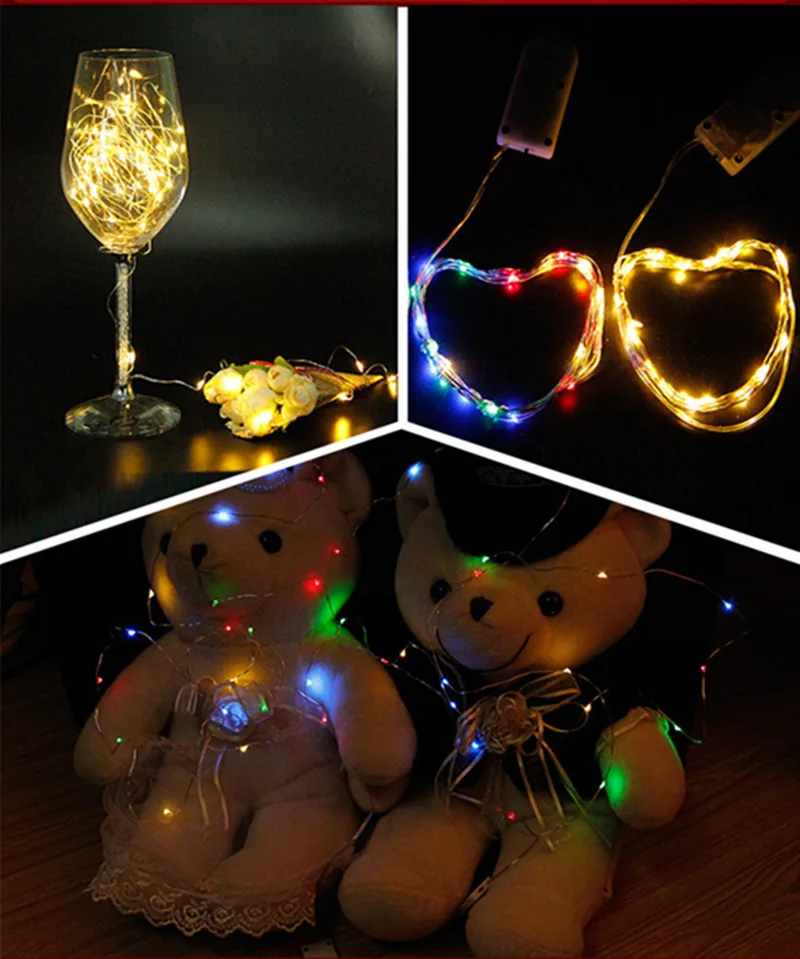Button copper wire string (5)