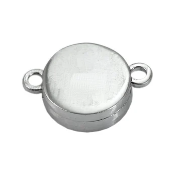 

Beadsnice ID29754 smooth round magnetic bracelet clasps wholesale double loop connector clasps for jewelry in elegent design