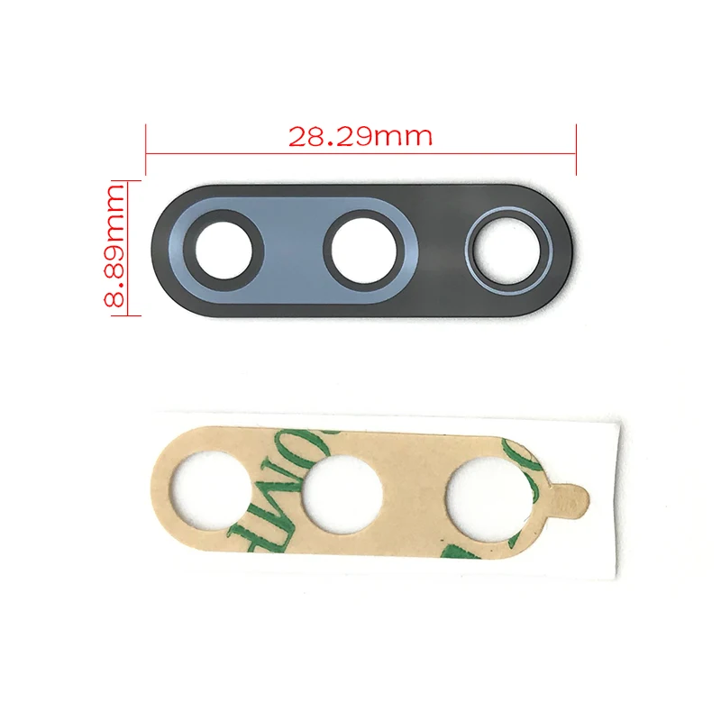 

For ASUS ZenFone Max PRO M2 ZB631KL Back Rear Camera Glass Lens With Adhesive