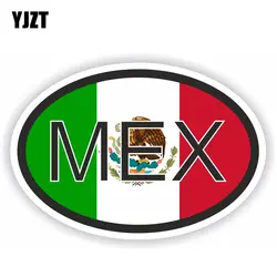 YJZT 11,6 см * 7,8 см; Мексика код страны автомобиля Стикеры мотоциклетные Светоотражающая наклейка 6-1808