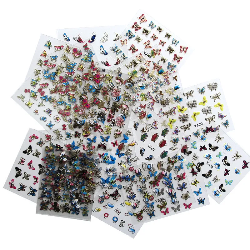 24 piezas/hoja Ć”rbol hoja mariposa Animal estampado 3D uƱas pegatina encantos bronceado uƱas arte calcomanĆas manicura herramientas 24 piezas/hoja Ć”rbol hoja mariposa Animal estampado 3D uƱas pegatina encantos bronceado uƱas arte calcomanĆas manicura herramientas