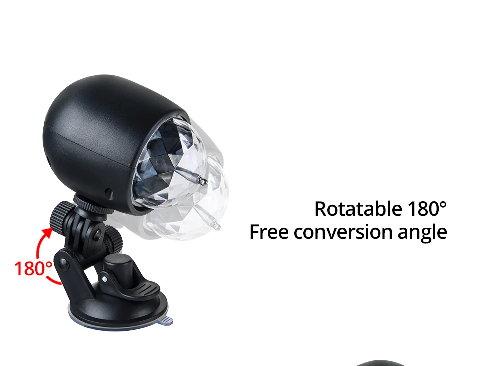 Car-mounted stage lights Adsorbable (9)