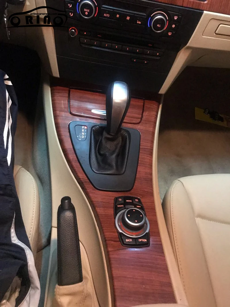 Wood Vinyl Film Sticker Car Wrap-9