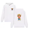 One Piece Monkey D Luffy Fashion Hoodies Anime New Arrival Cotton Sweatshirt Harajuku Brand Clothing Hip Hop Moleton Masculino ► Photo 3/6