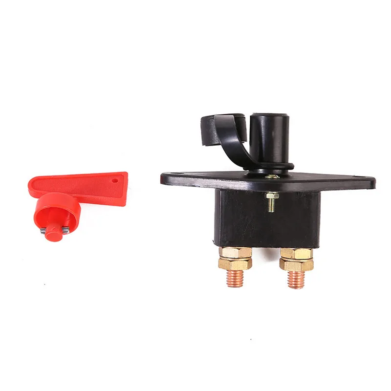 

wupp Battery switch 300A hasta 24v Car Van Cut Off Disconnect Power Kill Key Isolator dropship 19M20