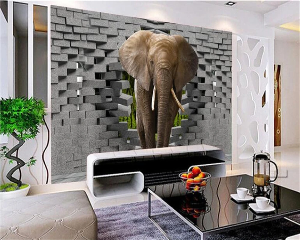 Beibehang 3D Wallpaper Thai Elephant Cartoon 3D Living Room Bedroom TV Background Mural wallpaper for walls 3 d papel de parede Beibehang 3D Wallpaper Thai Elephant Cartoon 3D Living Room Bedroom TV Background Mural wallpaper for walls 3 d papel de parede