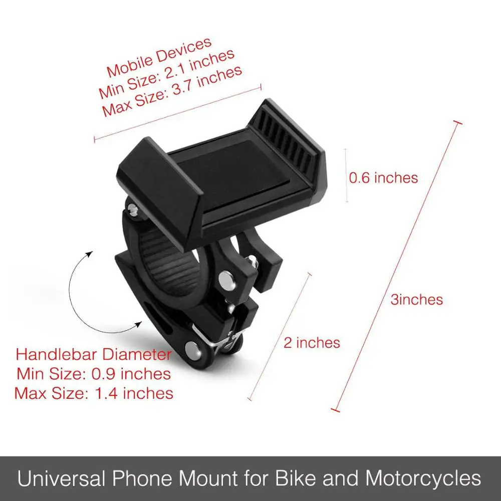 Крепление для телефона и мотоцикла держатель для сотового телефона 2-го поколения для iPhone samsung Galaxy gps Горный Дорожный велосипед