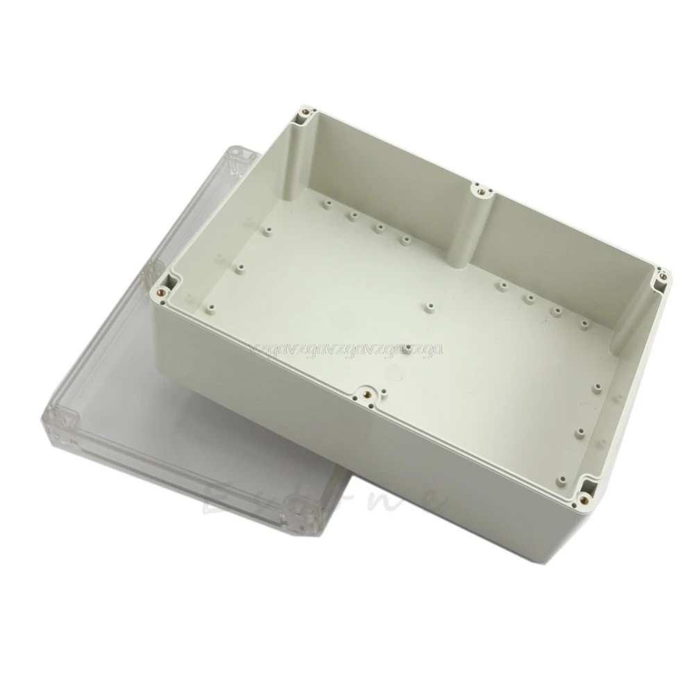 

265x185x95mm Waterproof Clear Plastic Electronic Project Box Enclosure Case Hot N16 dropship