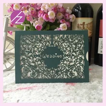 50 шт. лазерная резка сияющая бумага элегантный романтический персонализированное приглашение на свадьбу карты праздничные сувениры Свадебные украшения