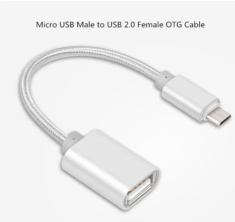 Micro USB OTG кабель адаптер для HUAWEI Honer 6/6 Plus/7/8/9/9i/X1/X2/4C/4X/5/5X/6X штекер 2 0 Женский