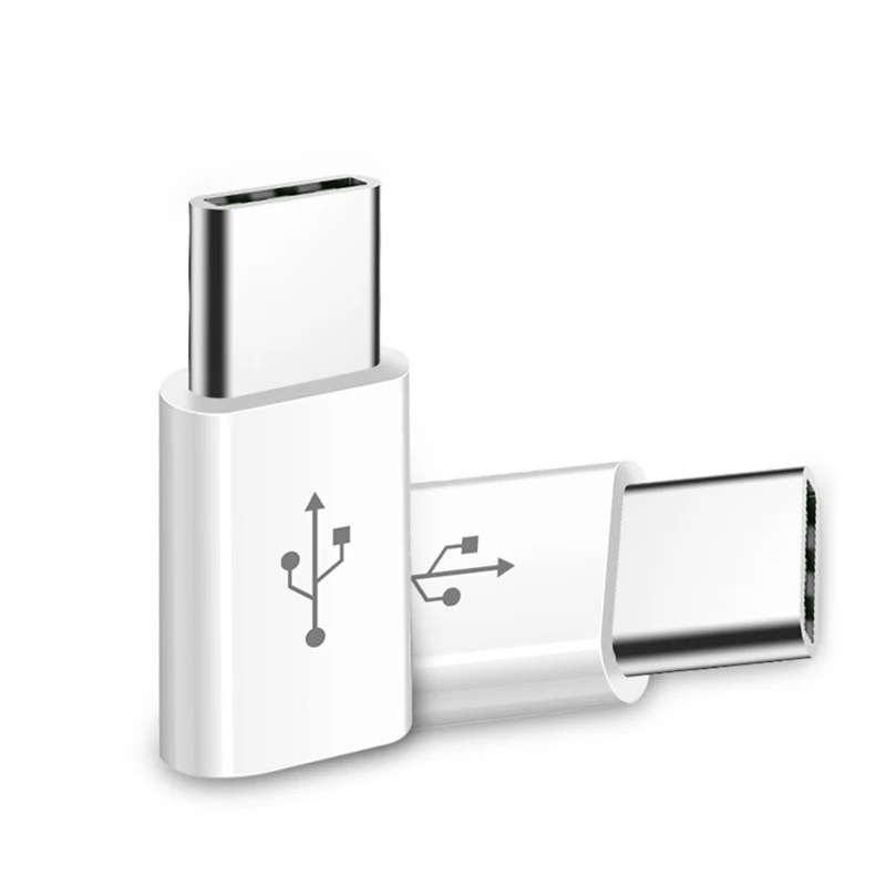 Адаптер конвертер Micro USB Type C 2 шт. для Samsung S8 S9 + Note 9 LG G5 G6 Xiaomi 4S Plus 6X usb кабель зарядки