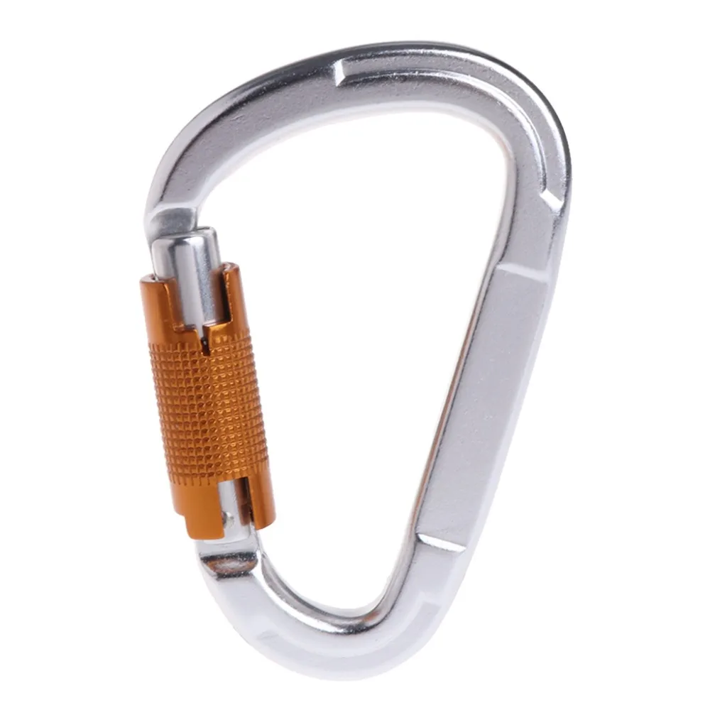 

Aviation Aluminum 20KN Carabiner Buckle Automatic Lock Climbing Safety Hook Tool