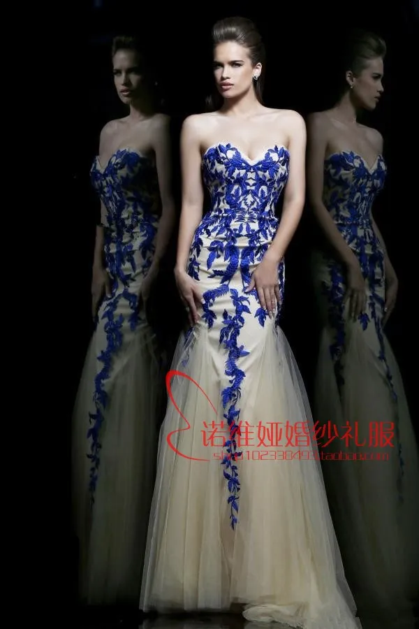 

free Shipping hot sexy sweetheart appliques vestido de renda robe de soiree 2016 new fashionable long party evening dresses