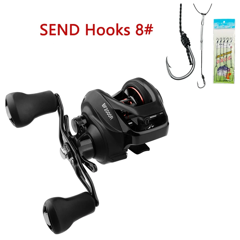LINNHUE BF2000 Baitcasting Reel High Speed 7.2:1 Gear Ratio 12+1BB Fresh/Saltwater Magnetic Brake System Ultralight Fishing Reel LINNHUE BF2000 Baitcasting Reel High Speed 7.2:1 Gear Ratio 12+1BB Fresh/Saltwater Magnetic Brake System Ultralight Fishing Reel