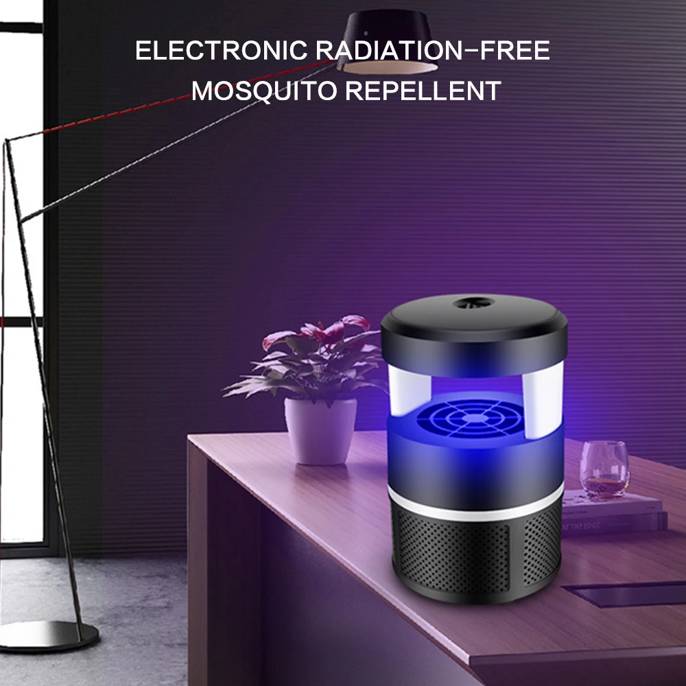 Mosquito Killer Lamp LED USB UV Mosquito Trap Electronic Light Non-Radiation Mute Household Mosquitoes Repelling Lamps (6)