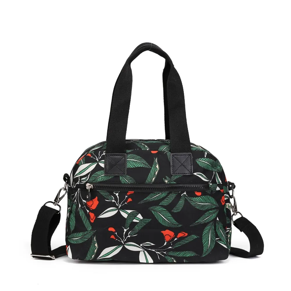 عارضة Crossbody حقيبة للنساء أكياس مصمم بولسا الأنثوية للماء النايلون حقيبة ساع حقيبة كتف حقائب الزهور