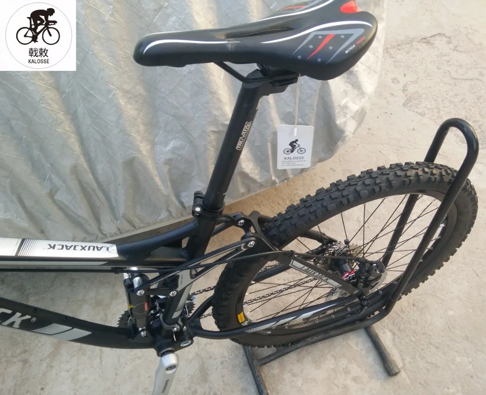 Cheap Kalosse  26 inch    Microshift  Soft-tail frame   Hydraulic brakes bicycle   mountain bike  AM/XC 30 speed 3