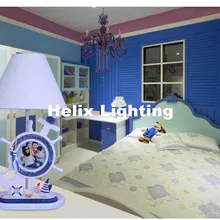 D25cm H48cm детский Настольный светильник Lampara Colgante De Teto Led современный светодиодный светильник для детской спальни Настольный светильник ing