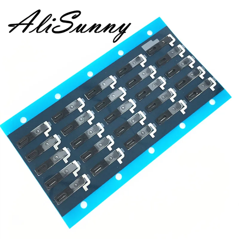 

AliSunny 50pcs Earpiece Mesh for iPhone 7 7Plus 6 6S Plus 5S Anti Dust Adhesive Sticker Receiver Net Double Ear Speaker Tape