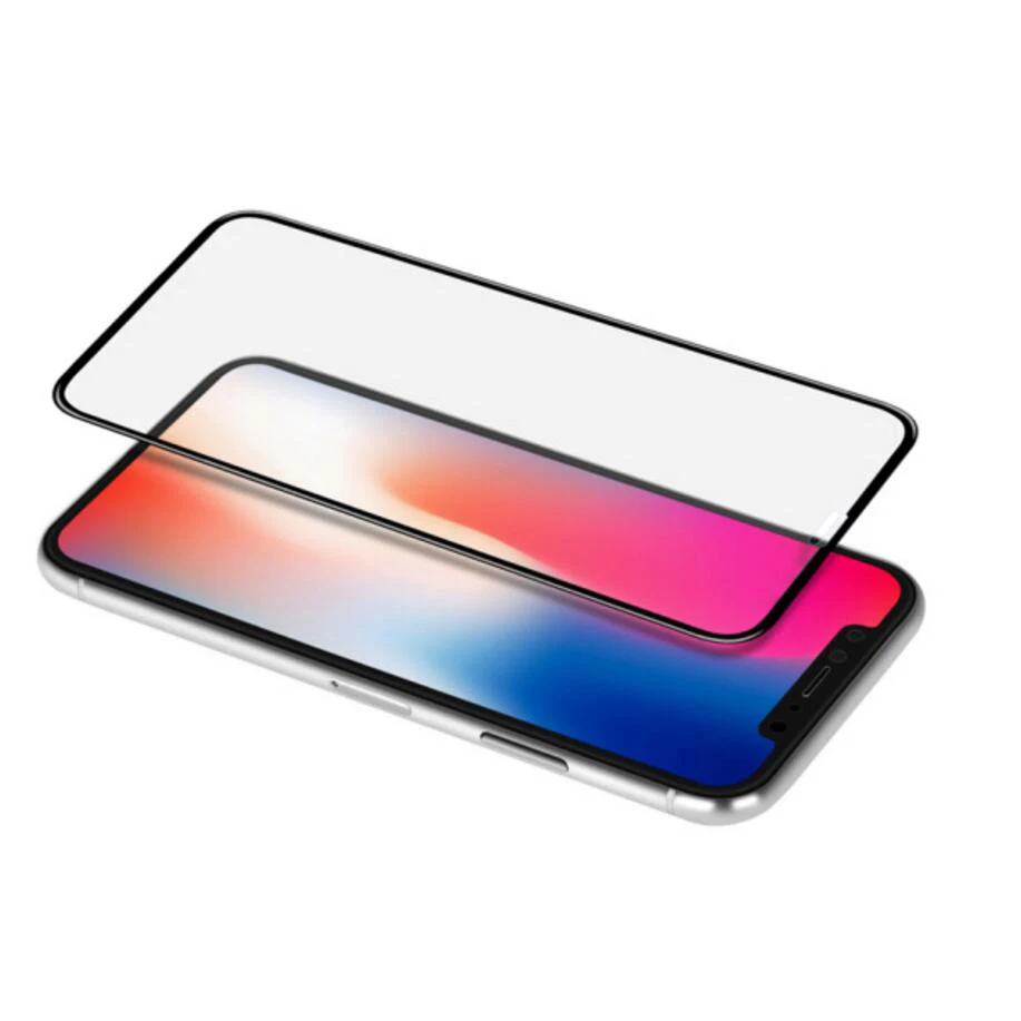 0,25 мм 3D 9 H ультратонкий изогнутая Защитная пленка для экрана для Apple IPhone X 10 Ten 5,8 закаленное стекло полное покрытие протектор экрана