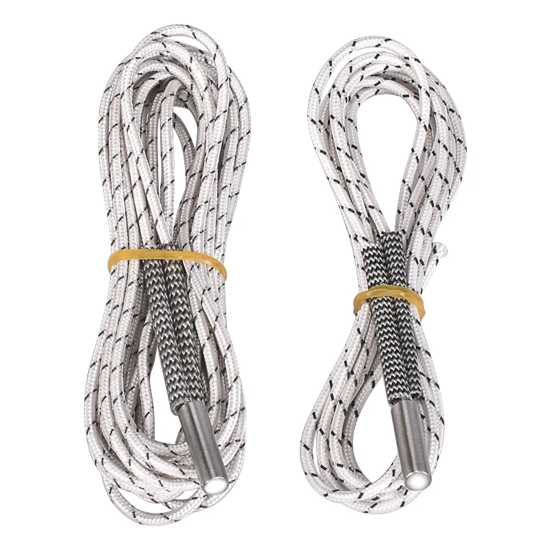 3D طابعة أجزاء التدفئة أنبوب 6*20 ملليمتر Reprap 12 فولت 24 فولت 50 واط الثرمستور السيراميك خرطوشة سخان 1 متر 2 متر ل J-رئيس الطارد