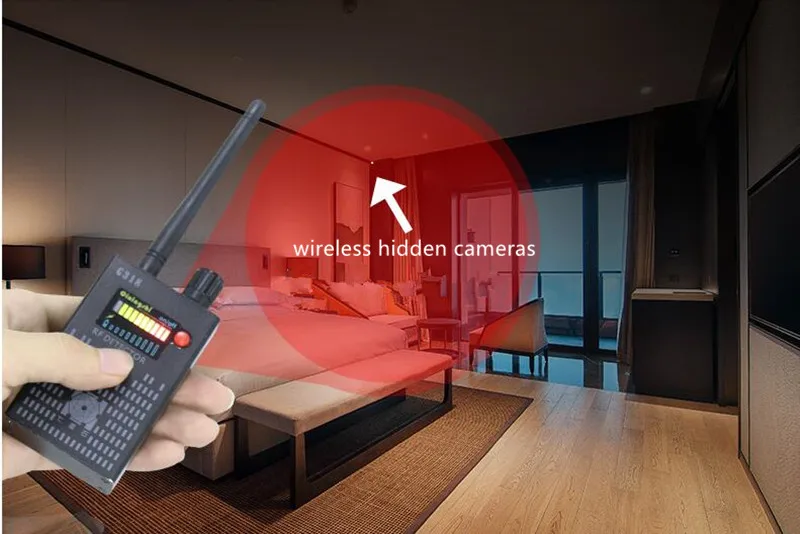 1-8000mhz anti-espião finder wifi rf gsm finder (ce rohs fcc certificado)