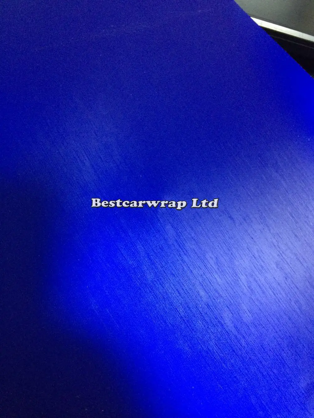 metallic brushed blue chrome blue brushed vinyl wrap Film 3m brush steel blue purple red yellow_Wrapping (6)