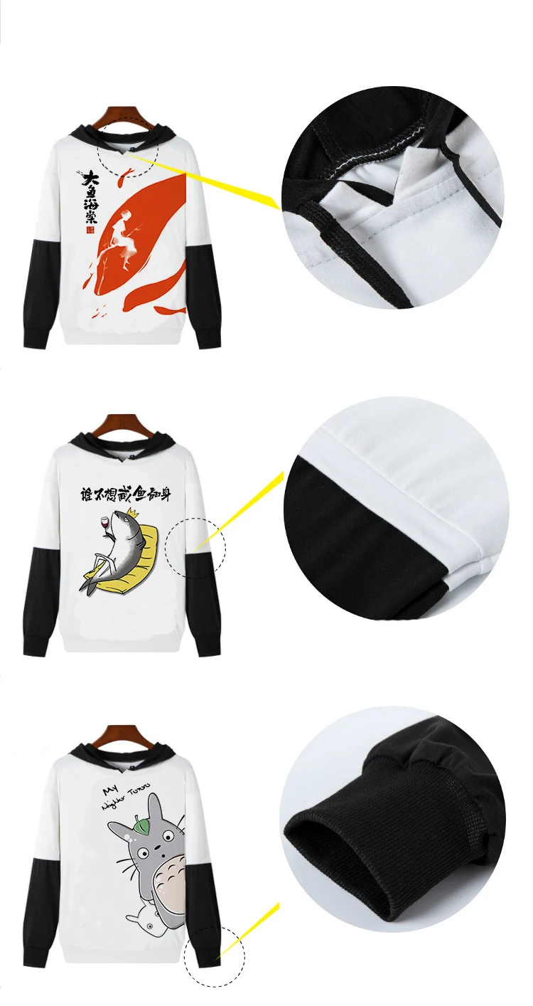 Fairy Tail Anime Happy Lucy Heartfilia White Hoodie Unisex Long Sleeve Sweatshirt For Springautumn - 2