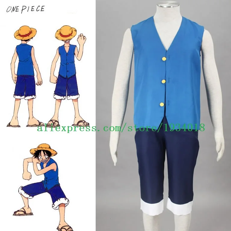 One Piece Cosplay Costume Monkey D Luffy Costume Cosplay Second