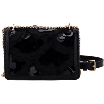 

Summer Small Bag Female Ladies Chain Diagonal Cross Pu Female Bag Korean Version Of The Shoulder Bag Fashion Small Square Pack
