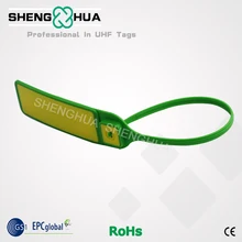 10 шт./партия Удобная одноразовая UHF кабельная стяжка RFID Alien H3 смарт-чип Пассивная RFID молния галстук Печать бирка для отслеживания посылок