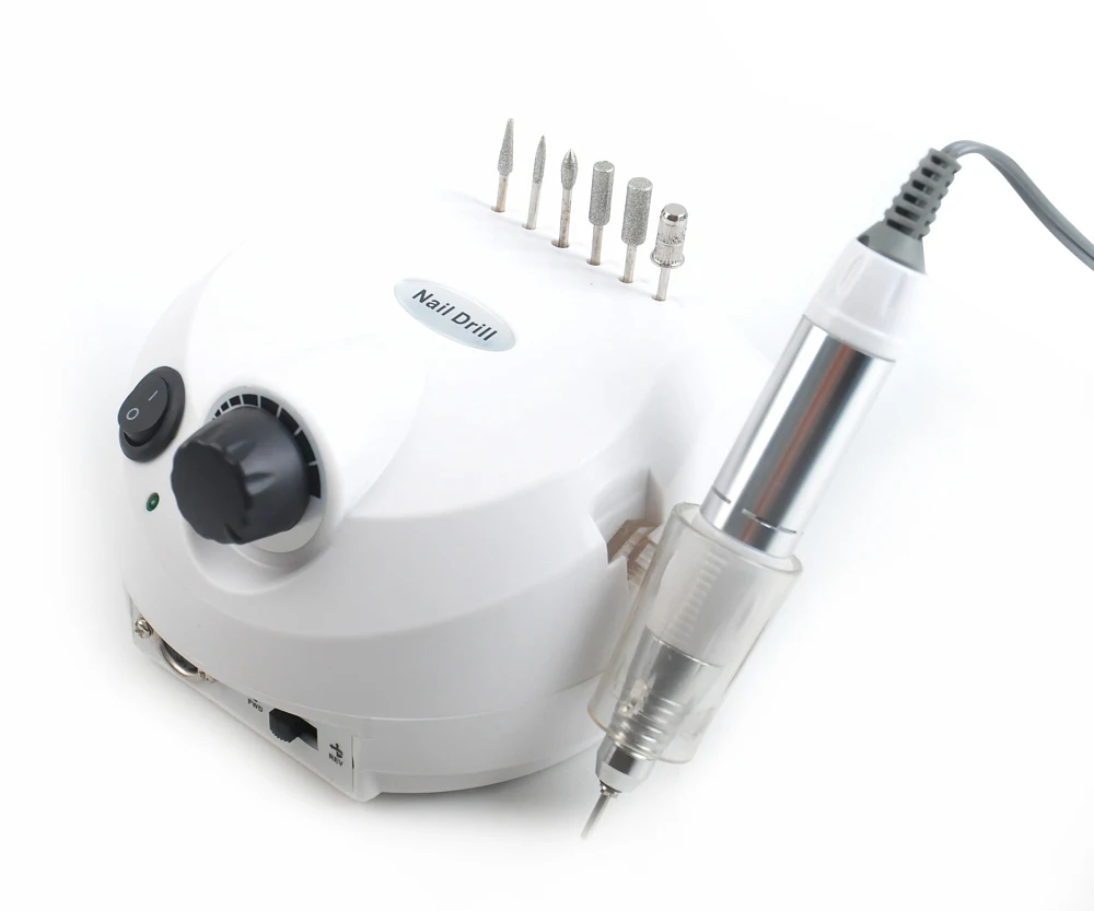 

Pro Electric Nail Art Drill File Bits Machine Manicure Kit Professional Salon Home Nail Tools Set