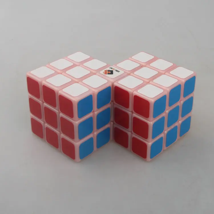 NUOVO cubetwist siameses Magic Cube Puzzle per bambini Тренировки Мозга/Конкурс Adesivo speciale giocattoli в adulti