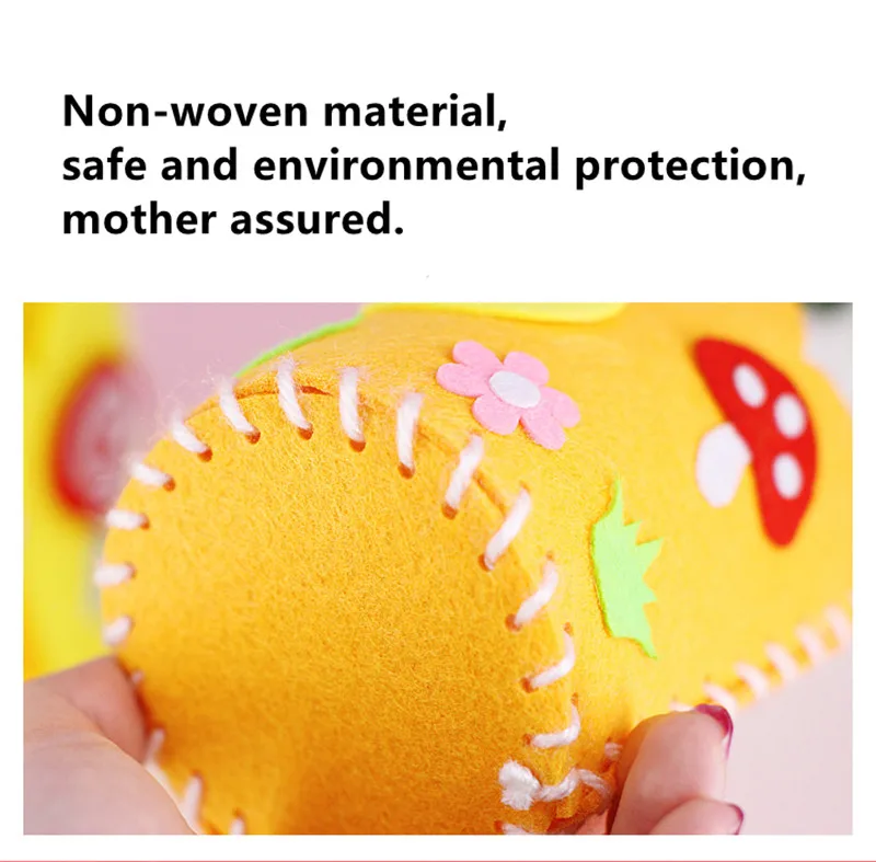 2 шт. вид ткань для рукоделия держатель для нетканых материалов наклейка из сукна творческие игрушки для детей, ткань материал упаковка