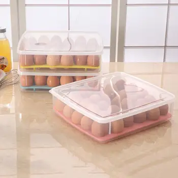 

Refrigerator Egg Storage Box 30 Eggs Holder Food Container Fresh-care Organizer
