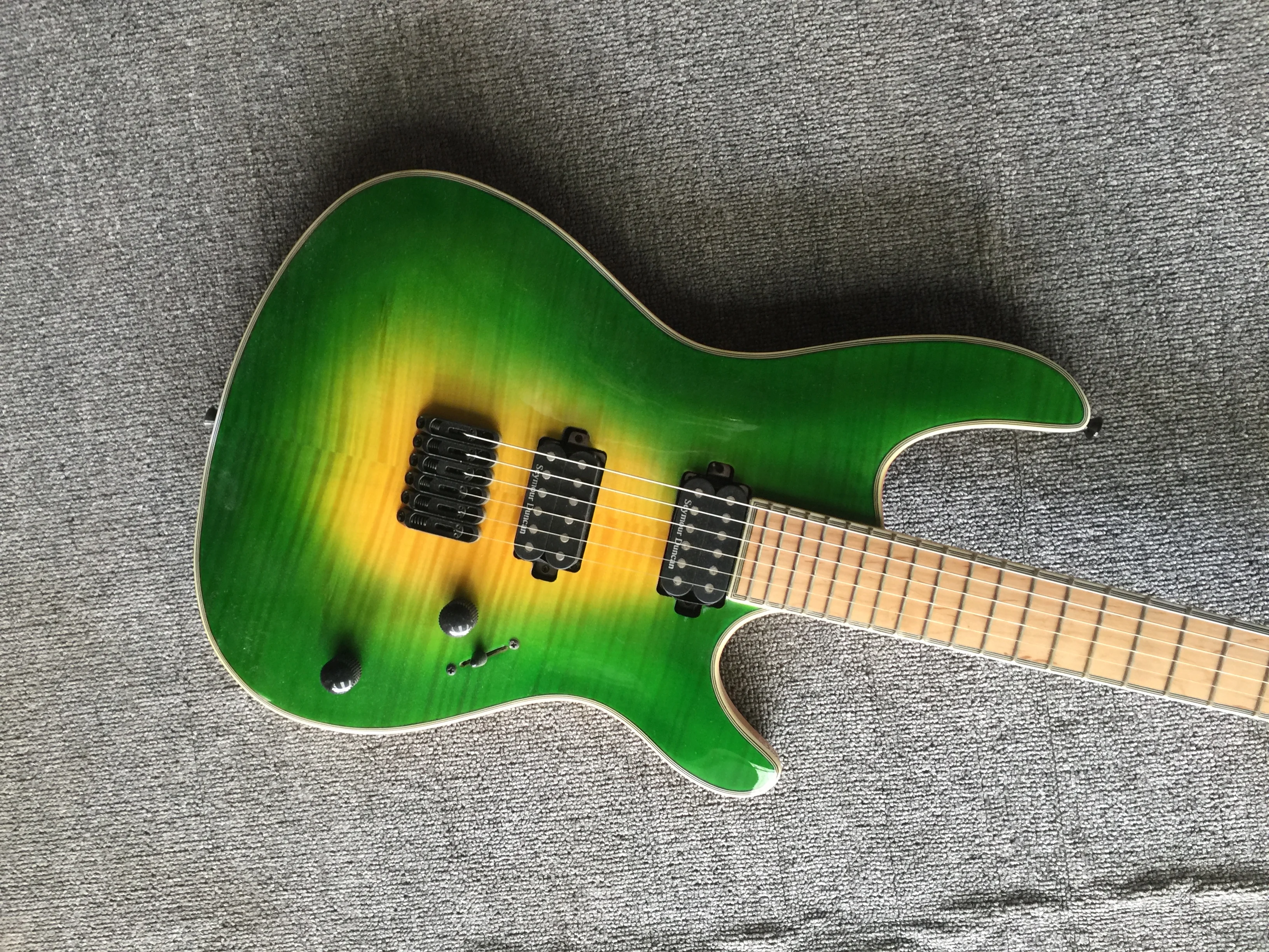 

Tiger print single rock electric guitar