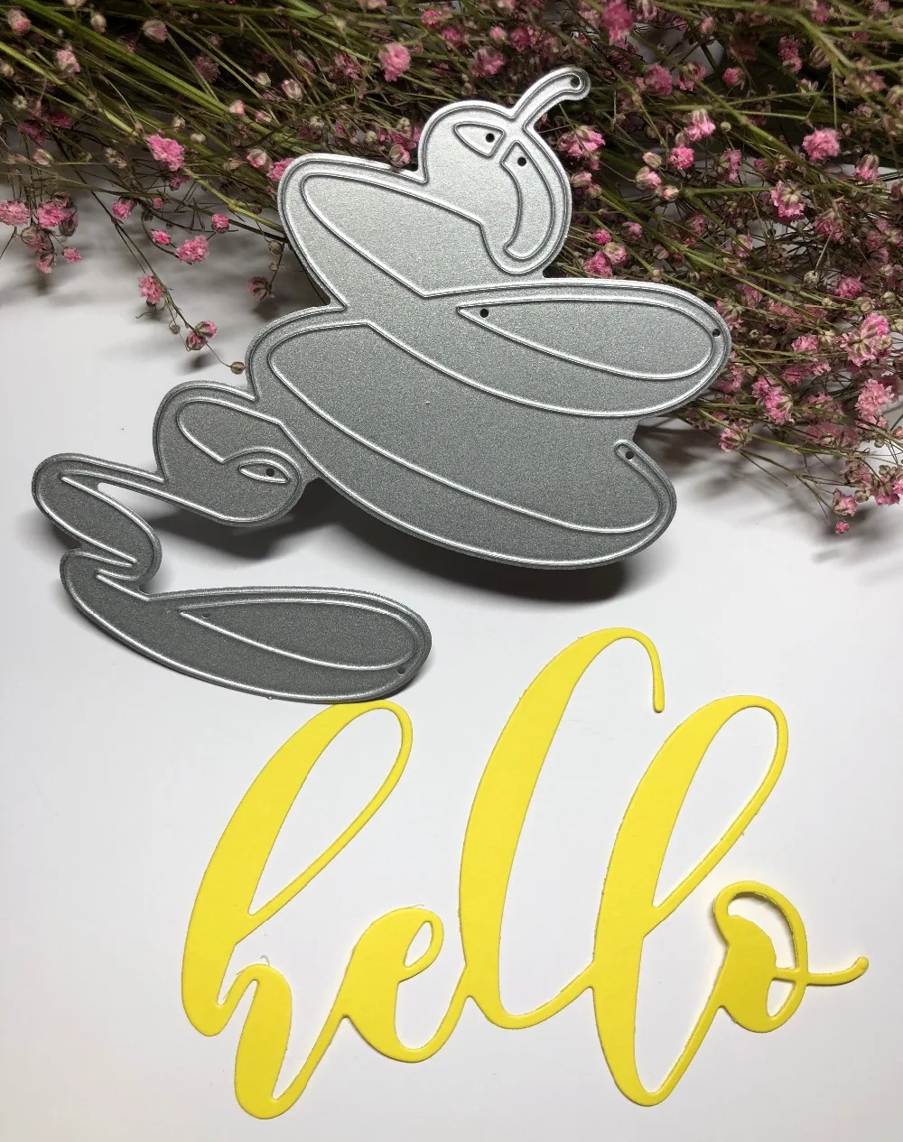 Hello&Thanks Metal Cutting Dies Big Letter Cut Dies for DIY
