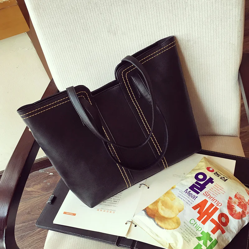 Genuine Leather Fashion Women Handbag High Quality Female Casual Tote Bag Office Ladies Business Purse
