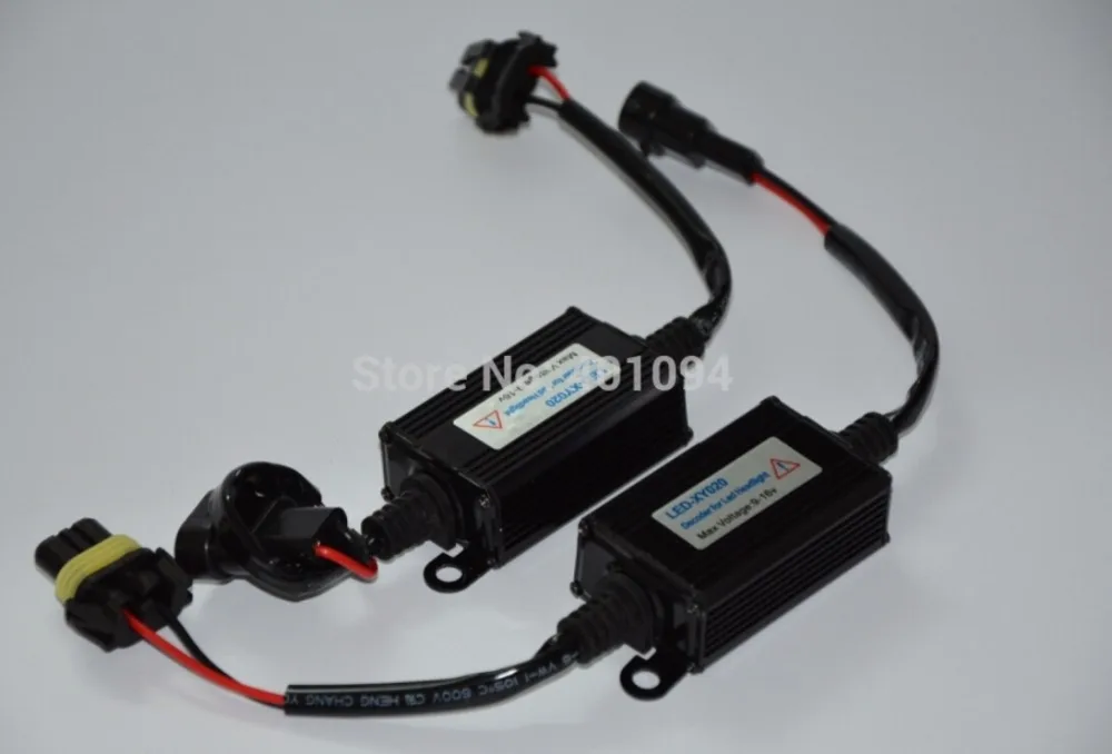 

2pcs 9005/HB3 9006/HB4 LED car Warning Canceller Capacitor Error Free Load Resistor LED canbus Decoder for led headlight