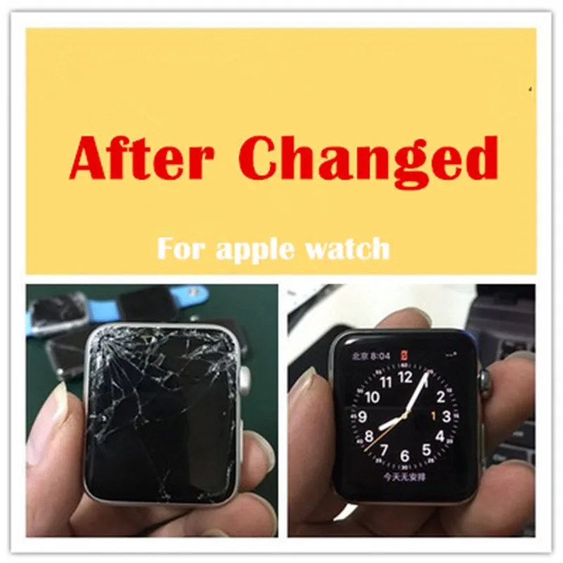 Sinbeda 240*432 для Apple Watch Series 1 передний экран внешнее стекло Спорт/Сапфир версия Ремонт Замена 38 мм/42 мм