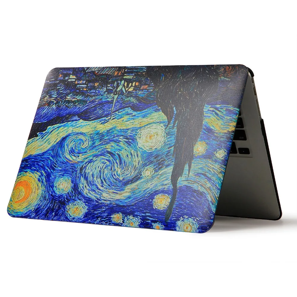 Жесткий чехол для ноутбука SYSTIMO с рисунком карты Apple Macbook Air Pro Retina 11 12 13 15 нового Mac