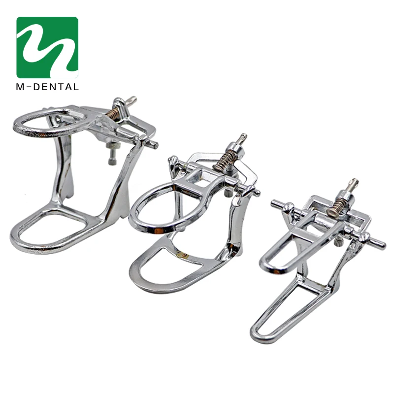 

3pcs/set Dental Lab Articulator Chrome Plated Full High Arch Adjustable L/M/S Size for Choose Dental Lab
