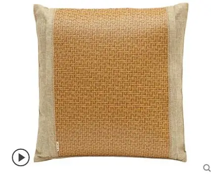 

Чехол для подушки из ротанга без сердечника 60 см, наволочка в китайском стиле для кровати