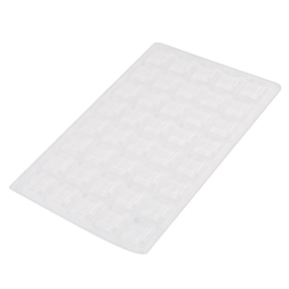 

Trapezoid Durable Rubber Feet Pads Self Adhesive Silicone Feet Pads for Rubber Bumper Damper Transparent Cupboard Anti Slip