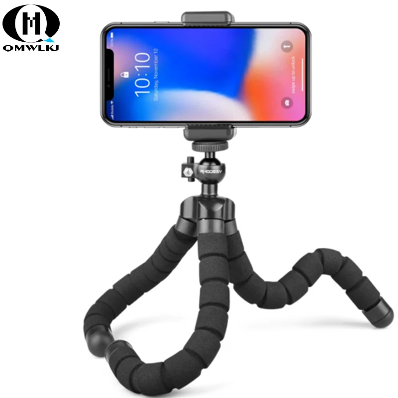 

Mini portable bomb sponge Octopus tripod bracket mobile phone smartphone tripod for iPhone Xiaomi Huawei Samsung