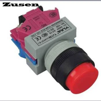 

Zusen 22mm LA37-E on/off high head plastic push button switch