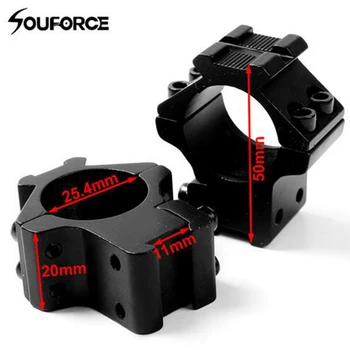 

Heavy Duty 25.4mm Ring Hole 20mm Rail 11mm Rail for Picatinny Laser Scope Mount Flashlight